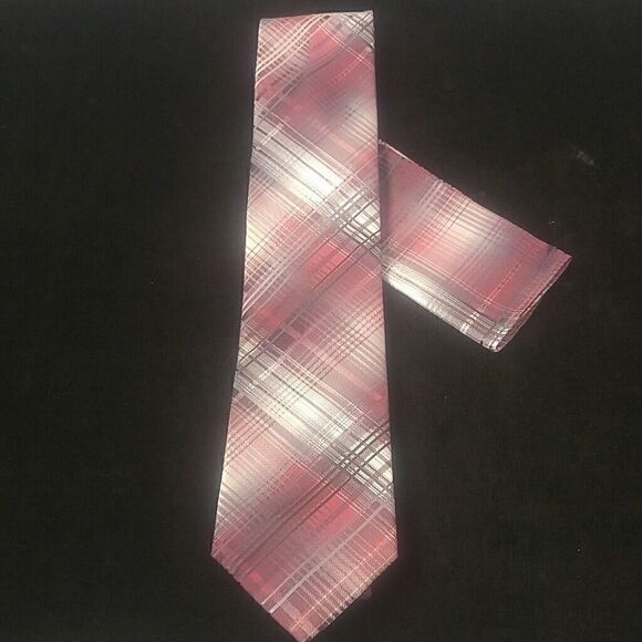 MEN'S STACY ADAMS TIE AND POCKET SQUARE SET - Picture 1 of 3
